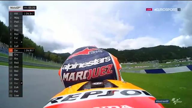 "Hoppala": Kleine Einlage von Marc Márquez "Hoppala": Kleine Einlage von Marc Márquez