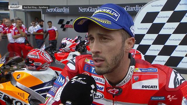 Dovizioso : "Rouler avec deux 'medium' était une décision folle" Dovizioso : "Rouler avec deux 'medium' était une décision folle"