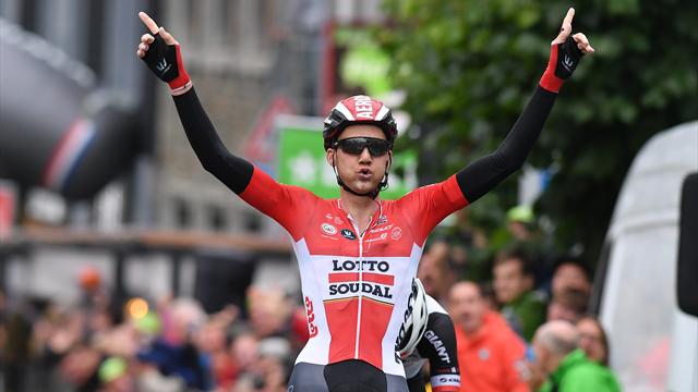 BinckBank Tour: Wellens gewinnt vorletzte Etappe, Dumoulin übernimmt Gesamtführung