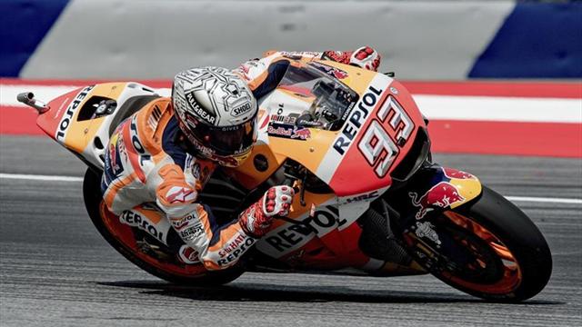 Márquez suma su quinta mejor clasificación del año y bate a las Ducati