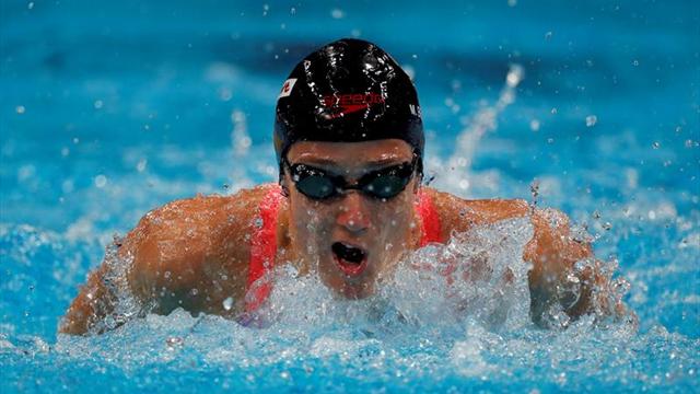 Mireia Belmonte, oro y récord el mundo en 400 estilos en Eindhoven
