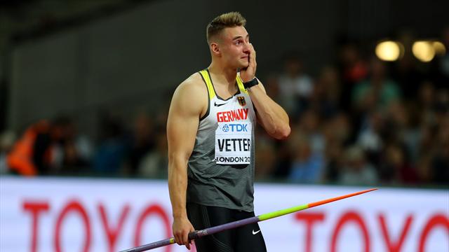 Johannes Vetter mutluluk gözyaşlarıyla dünya şampiyonu