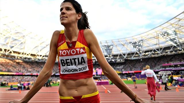 Beitia, duodécima y última en la final de altura