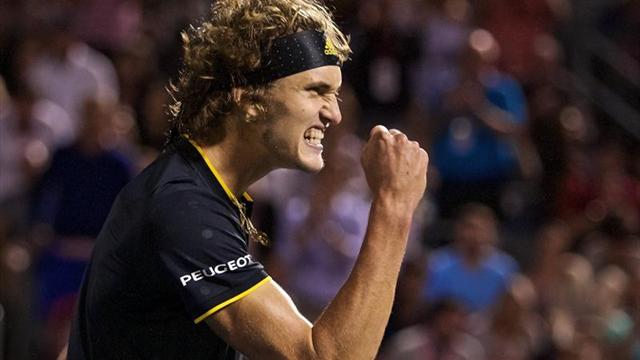 El alemán Zverev se medirá a Roger Federer en la final de Montreal