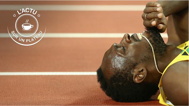Usain Bolt megsérült élete utolsó versenyén