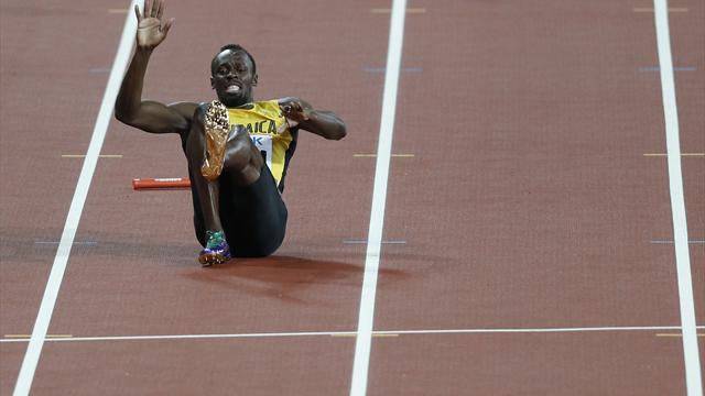 Bolt verletzt im letzten Rennen - Jamaika bei Briten-Sieg nicht im Ziel