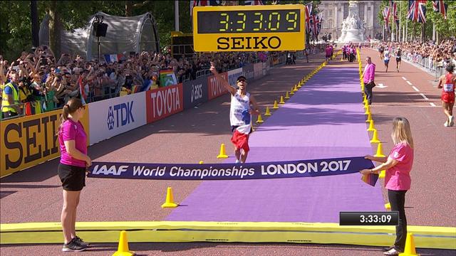 Mundiales Londres 2017: Yohann Diniz vence en los 50 km marcha y hace historia Mundiales Londres 2017: Yohann Diniz vence en los 50 km marcha y hace historia