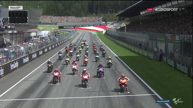 Blitzstart von Lorenzo in Spielberg Blitzstart von Lorenzo in Spielberg