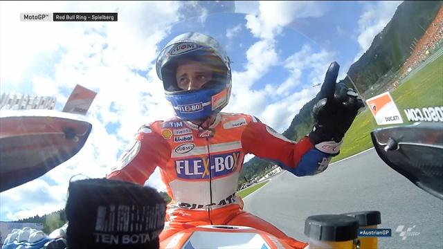 Highlights: Dovizioso triumphiert in Spielberg Highlights: Dovizioso triumphiert in Spielberg