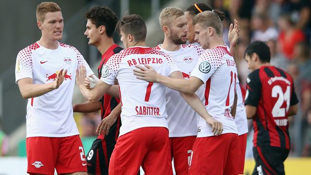 Vizemeister Leipzig spaziert in die zweite Runde