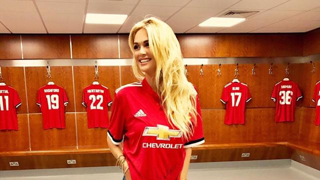 Лопырева прилетела на матч «МЮ» – «Вест Хэм» поболеть за команду Моуринью