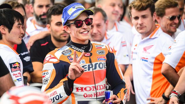 Marquez : "Au dernier virage, j'étais complètement à la limite..." Marquez : "Au dernier virage, j'étais complètement à la limite..."