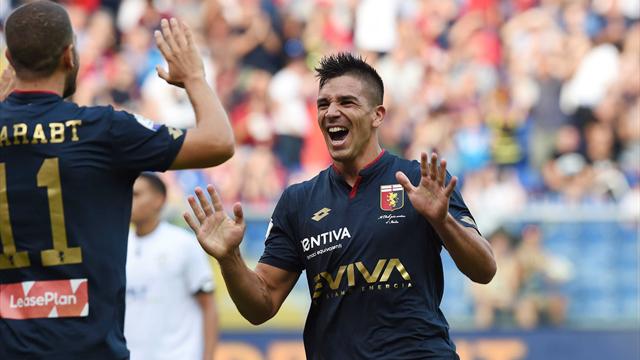 Il Genoa liquida col brivido il Cesena, tris del Verona dell'ex Verde all'Avellino