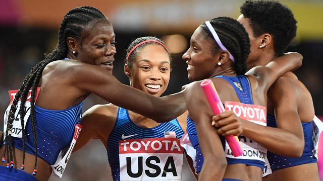 Elftes Gold: Allyson Felix erfolgreichster Teilnehmer an Leichtathletik-Weltmeisterschaften