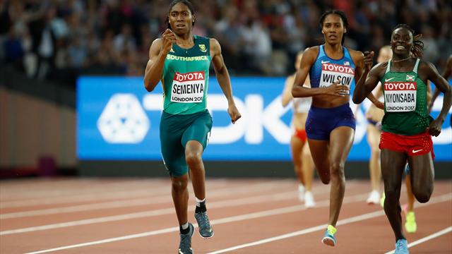 Turbo auf der Zielgeraden: Semenya deklassiert die Konkurrenz Turbo auf der Zielgeraden: Semenya deklassiert die Konkurrenz
