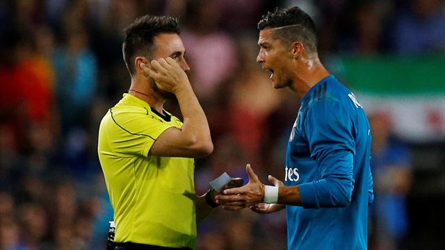 Real Madrid beat Barcelona despite Ronaldo red card for diving