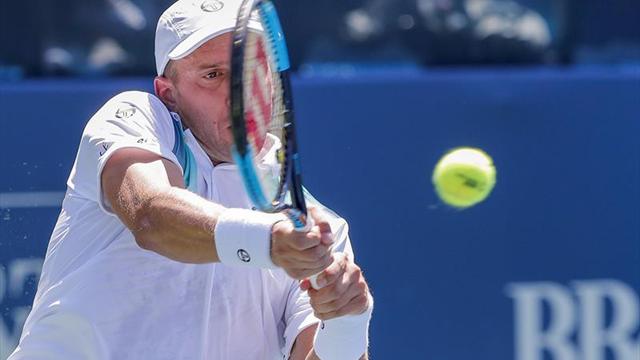 Gilles Muller frena la reacción de Harrison y avanza a segunda ronda