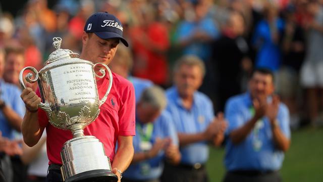 Thomas wins PGA Championship for first major title