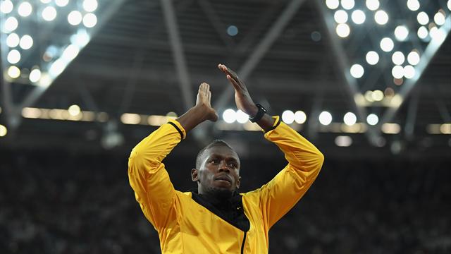Bolt vows 'never again' after emotional London farewell