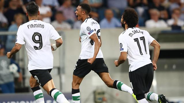 Hoffenheim a tout tenté mais c’est Liverpool qui est le mieux placé