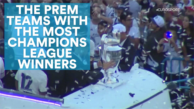 The English clubs with the most Champions League winners The English clubs with the most Champions League winners