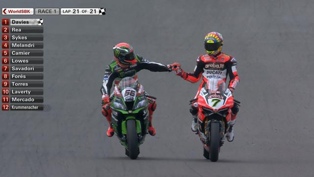 World Superbikes: Chaz Davies dominant in race one win World Superbikes: Chaz Davies dominant in race one win