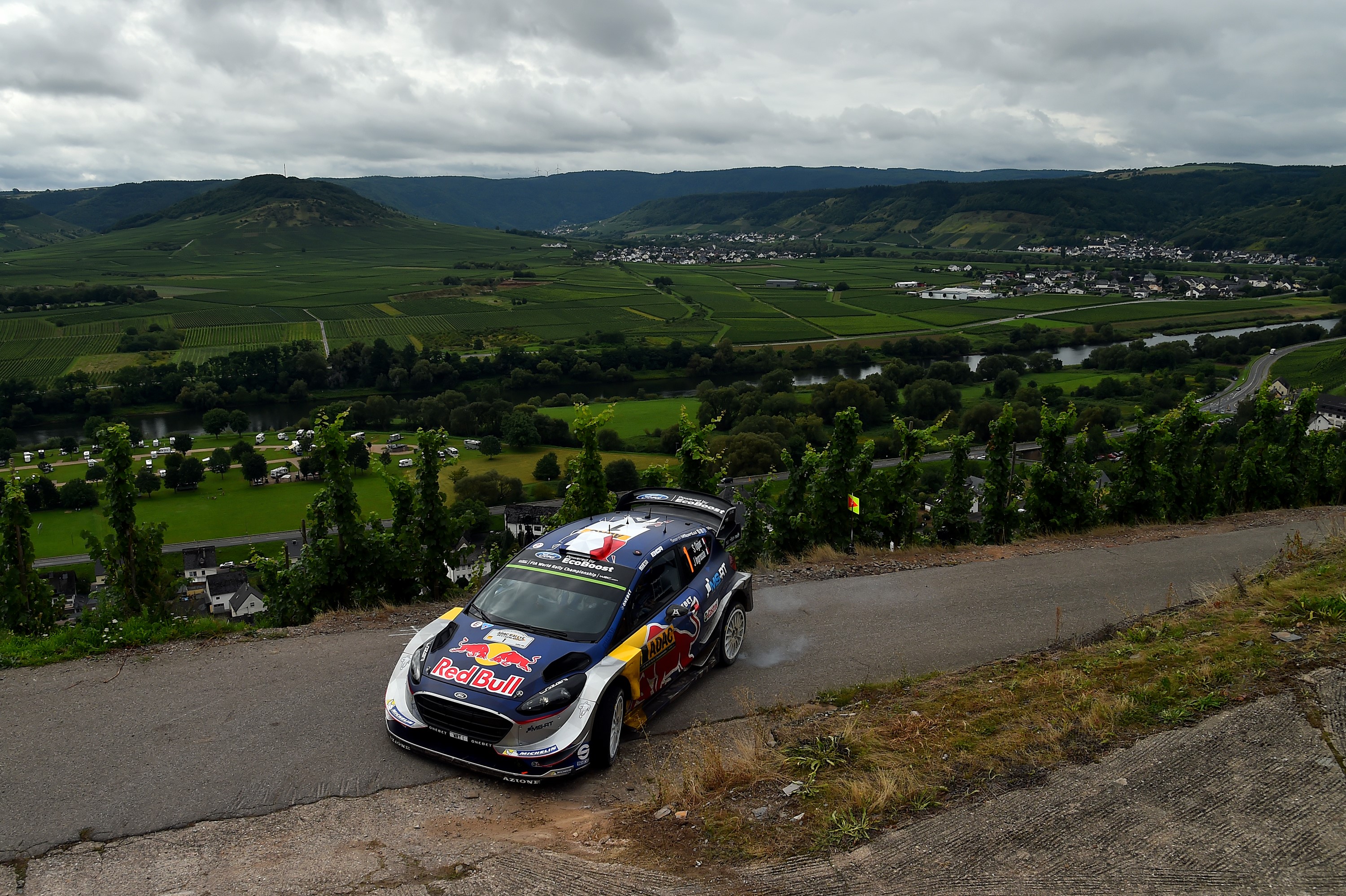 Sébastien Ogier (Ford M-Sport) au Rallye d'Allemagne 2017