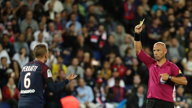 Verratti prend trois matches pour des propos « à caractère injurieux »