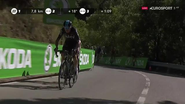 La Vuelta 2017: El ataque de Chris Froome en Andorra La Vuelta 2017: El ataque de Chris Froome en Andorra