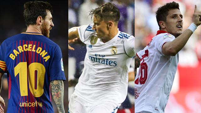 Messi, Marcos Llorente y Jovetic, los nombres del día Messi, Marcos Llorente y Jovetic, los nombres del día