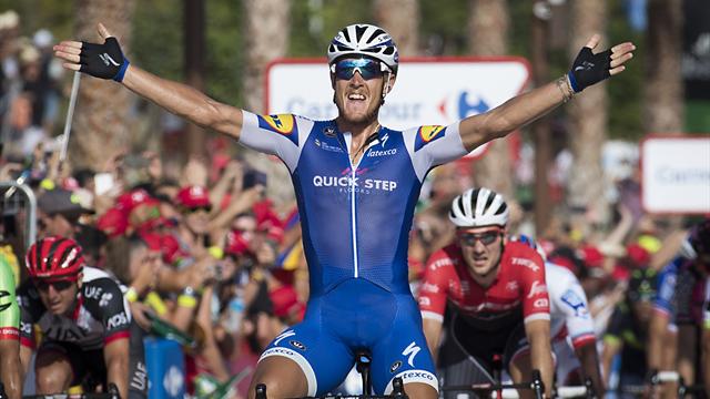 La Vuelta 2017: El imperial triunfo de Matteo Trentin y la valiente etapa de Rossetto y Rubio La Vuelta 2017: El imperial triunfo de Matteo Trentin y la valiente etapa de Rossetto y Rubio