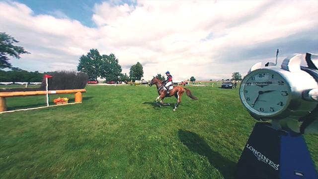El espectacular primer vídeo 360º durante una prueba de saltos en unos Campeonatos Europeos