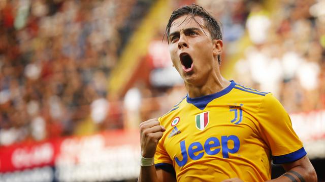 Dybala stratosferico: la Juventus batte 1-3 il Sassuolo