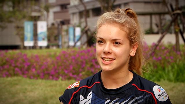 FISU Athlete Stories: Schwimmerin Anna Hopkin startet in Taipeh FISU Athlete Stories: Schwimmerin Anna Hopkin startet in Taipeh