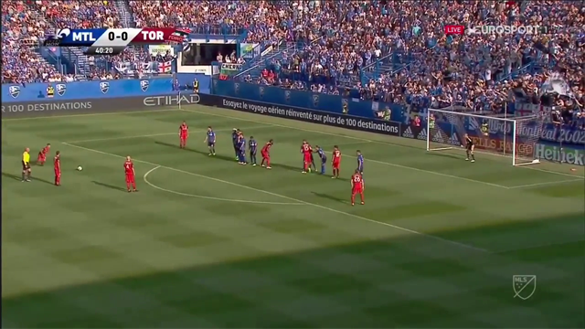 Che perla di Sebastian Giovinco: punizione perfetta contro Montreal Che perla di Sebastian Giovinco: punizione perfetta contro Montreal