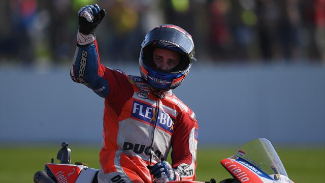 Dovizioso: "Giornata stranissima, per la gara siamo messi bene"