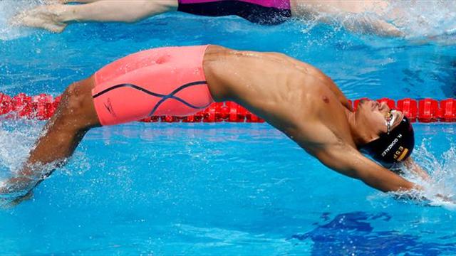 Otro oro para Hugo González en 400 m. estilos, bronce de Águeda Cons en 1.500