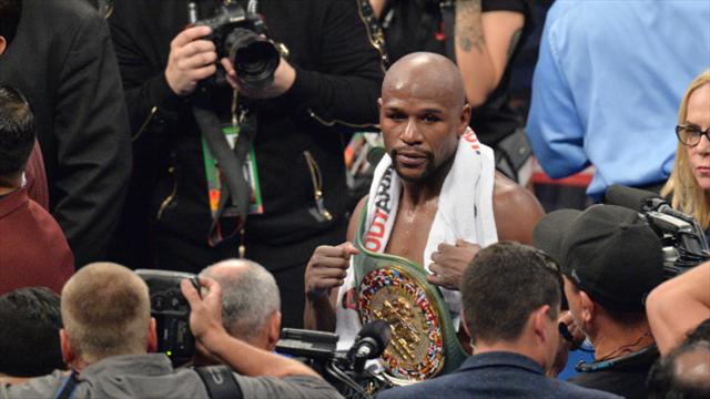 Mayweather still recalls first pro pay cheque