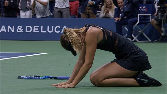 US Open : Sjarapovas tårer triller etter triumfen US Open : Sjarapovas tårer triller etter triumfen