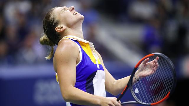 Sorprendente derrota de Halep en Wuhan que deja a Garbiñe más número uno del mundo