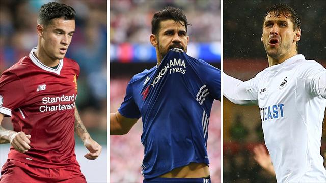 Coutinho, Costa y Fernando Llorente, los nombres del día Coutinho, Costa y Fernando Llorente, los nombres del día