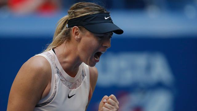 Sharapova en a bavé