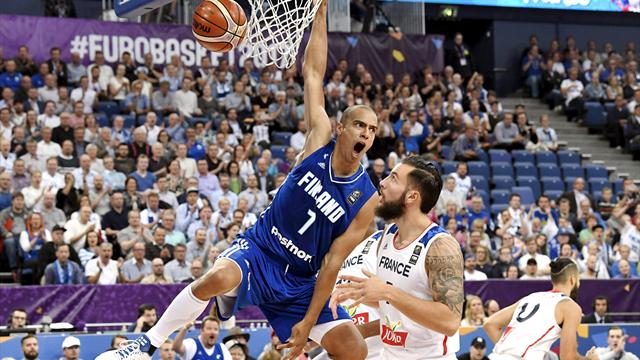 Les Bleus battus d'entrée par la Finlande — Euro de basket Les Bleus battus d'entrée par la Finlande — Euro de basket