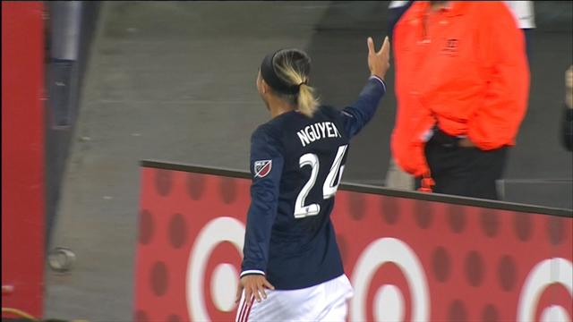 Nguyen inspiré, Kamara pour un triplé, New England Revolution s'est régalé Nguyen inspiré, Kamara pour un triplé, New England Revolution s'est régalé