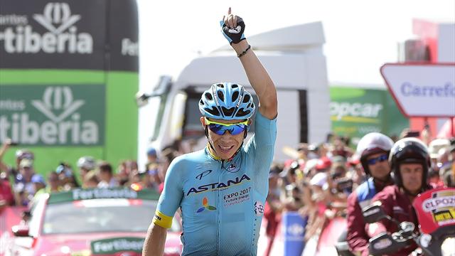 López vant knalltøff Vuelta-etappe