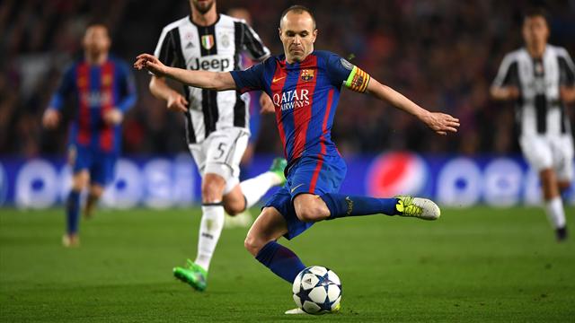 La Juve veut faire d'Iniesta son "nouveau Pirlo"
