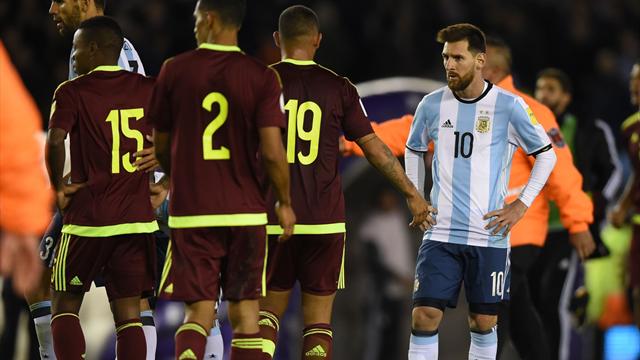 L'Argentine peine, l'Uruguay se replace