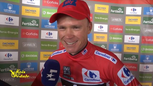 Froome : "Je suis toujours content de ma position" Froome : "Je suis toujours content de ma position"