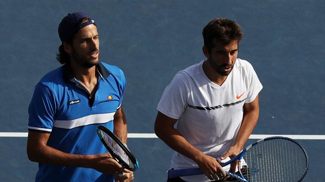 US Open 2017, Rojer Tecau-F.López M.López La primera oportunidad de la Armada