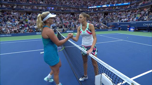 Vandeweghe a encore frappé : sa victoire sur Pliskova en vidéo